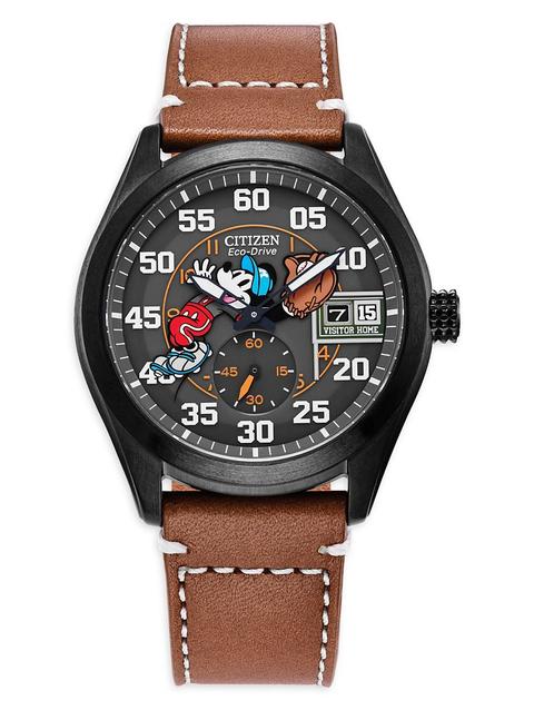 Mickey Mouse Baseball Eco-Drive Watch for Adults by Citizen