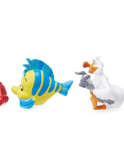 Sebastian, Flounder and Scuttle Mini Figure Set – The Little Mermaid