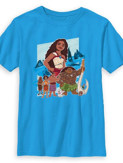 Moana 2 Cast T-Shirt for Kids