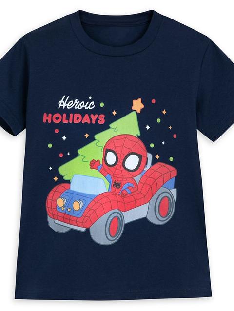 Spider-Man Holiday T-Shirt for Kids