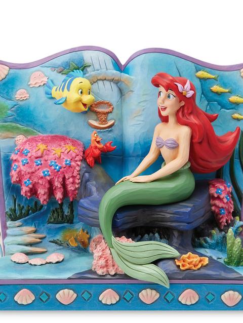 The Little Mermaid ''A Mermaid's Tale'' Storybook Figure by Jim Shore