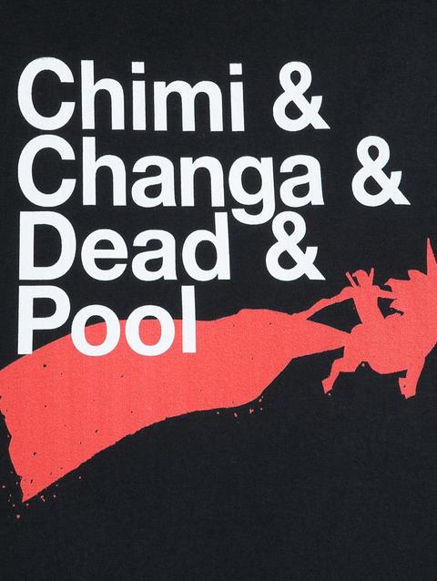 Deadpool Chimichanga T-Shirt for Adults