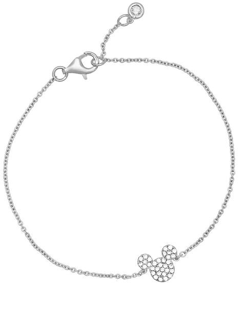 Mickey Mouse Icon Bracelet by CRISLU – Platinum