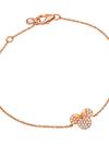 Minnie Mouse Icon Bracelet by CRISLU – Rose Gold