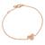 Minnie Mouse Icon Bracelet by CRISLU – Rose Gold