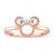 Minnie Mouse Icon Ring by Rebecca Hook