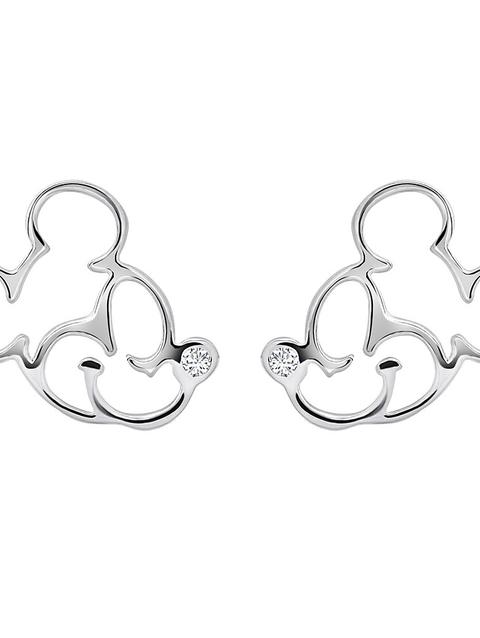 Mickey Mouse Profile Earrings by CRISLU