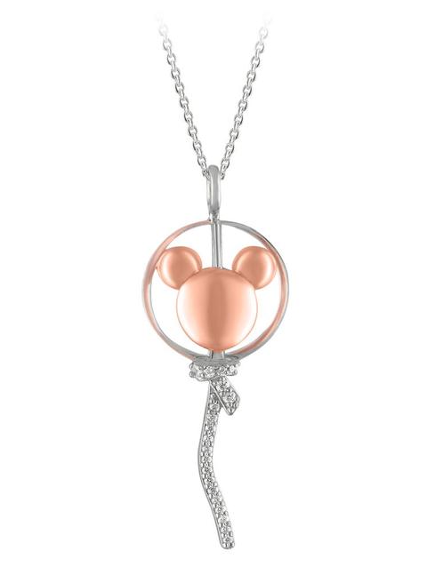 Mickey Mouse Balloon Necklace by Rebecca Hook