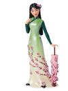 Mulan Botanical Couture Figure