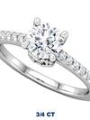 Fantasyland Castle Fairy Tale Diamond Engagement Ring