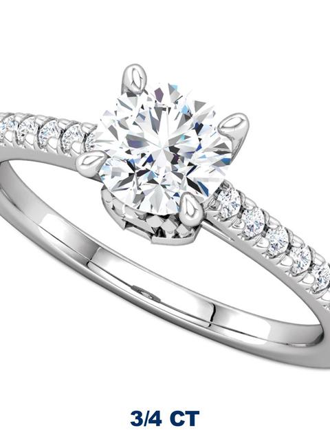 Fantasyland Castle Fairy Tale Diamond Engagement Ring