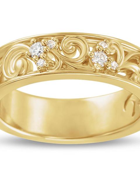 Mickey Mouse Fairy Tale Gold Anniversary Ring