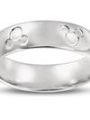 Mickey Mouse Icon Fairy Tale Wedding Band – White Gold