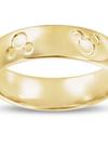 Mickey Mouse Icon Fairy Tale Wedding Band – Yellow Gold