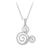 Mickey Mouse Icon Swirl Necklace by Rebecca Hook