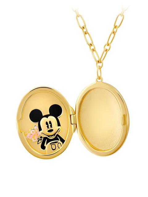 Mickey Mouse Icon Locket Necklace by CRISLU