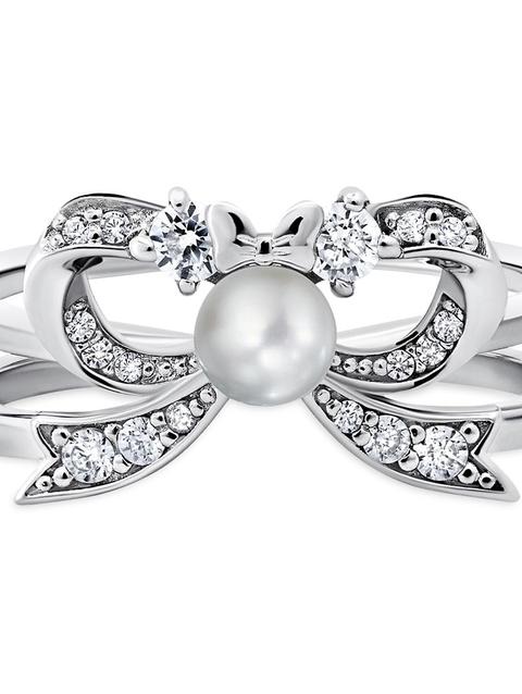 Minnie Mouse Shell Pearl Ring by CRISLU