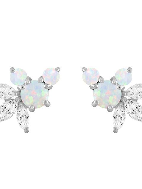 Mickey Mouse Synthetic Opal Icon Earrings by Rebecca Hook