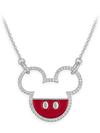 Mickey Mouse Shorts Necklace by Rebecca Hook