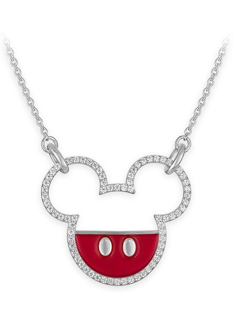 Mickey Mouse Shorts Necklace by Rebecca Hook