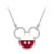 Mickey Mouse Shorts Necklace by Rebecca Hook