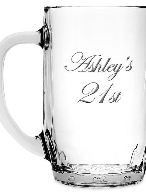 Dumbo Glass Mug by Arribas – Walt Disney World – Personalized