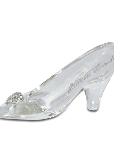 Personalizable Small Cinderella Glass Slipper by Arribas