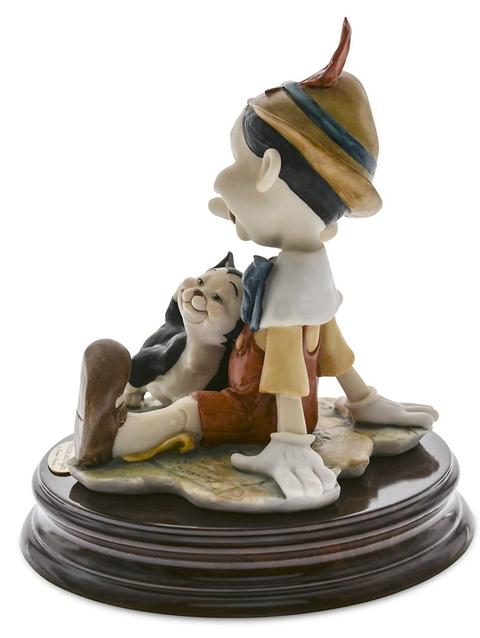 Pinocchio and Figaro Figure by Giuseppe Armani