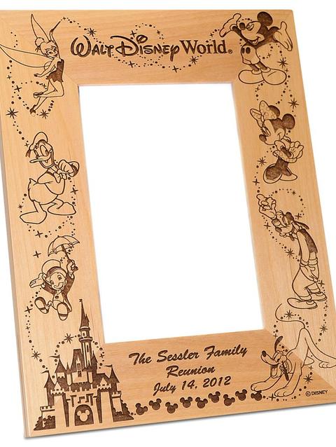 Walt Disney World Cinderella Castle Photo Frame by Arribas – Personalizable