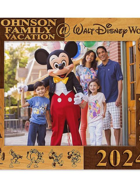 Walt Disney World 2024 Photo Frame by Arribas – 8'' x 10'' – Personalized