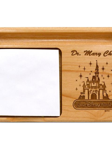 Walt Disney World Cinderella Castle Memo Holder by Arribas – Personalizable