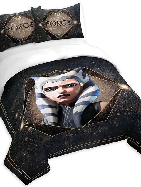 Ahsoka Tano Comforter and Sham Set – Twin / Full / Queen – Star Wars: The Clone Wars