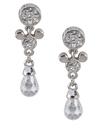 Mickey Mouse Teardrop Earrings by Arribas