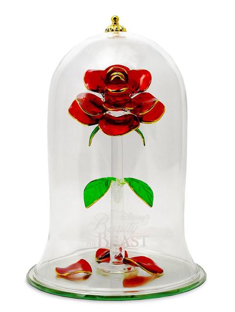 Beauty and the Beast Enchanted Rose by Arribas – Extra Large