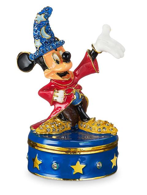 Sorcerer Mickey Mouse Trinket Box by Arribas Brothers