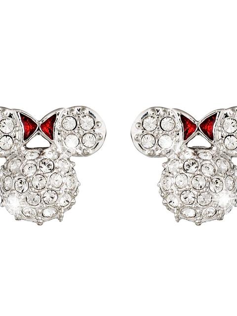 Minnie Mouse Icon Earrings by Arribas – Domed