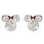 Minnie Mouse Icon Earrings by Arribas – Domed