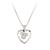 Mickey Mouse Icon in Heart Necklace by Arribas