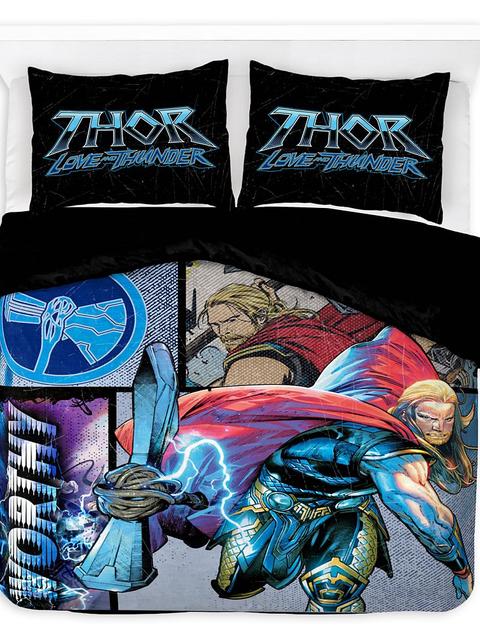 Thor: Love and Thunder Comforter and Sham Set – Twin / Full / Queen