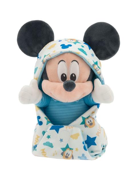 Mickey Mouse Plush in Swaddle – Disney Babies – Small 11 1/2''