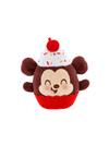 Mickey Mouse Chocolate-Sprinkled Cupcake Disney Munchlings Plush – Specialty Treats – Micro 4 3/4''