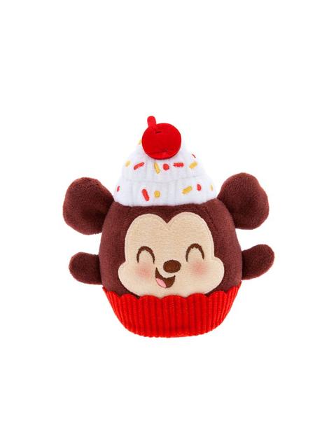 Mickey Mouse Chocolate-Sprinkled Cupcake Disney Munchlings Plush – Specialty Treats – Micro 4 3/4''