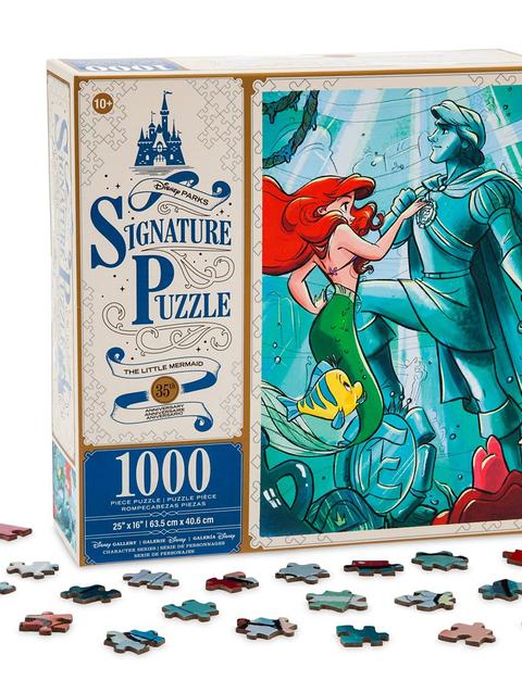 The Little Mermaid 35th Anniversary Disney Parks Signature Puzzle