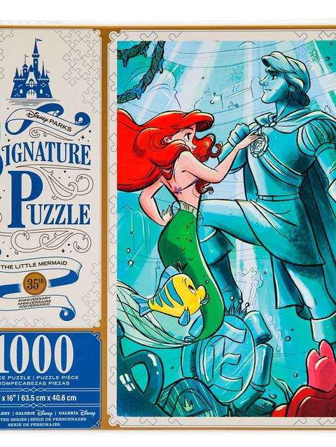 The Little Mermaid 35th Anniversary Disney Parks Signature Puzzle