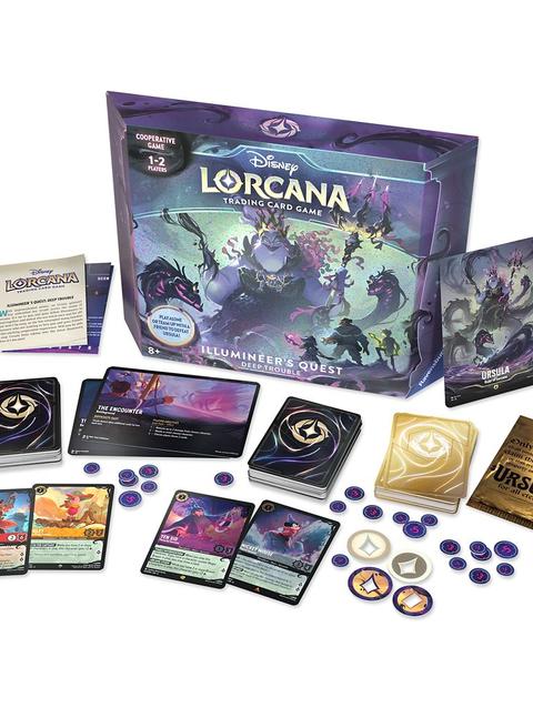 Disney Lorcana Trading Card Game by Ravensburger – Ursula's Return – Illumineer's Quest – Deep Trouble