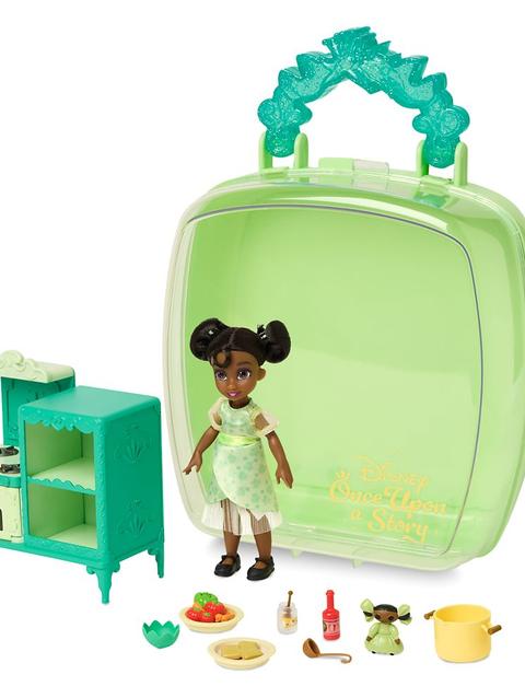 Tiana Disney Once Upon a Story Mini Doll Playset – The Princess and the Frog – 5''