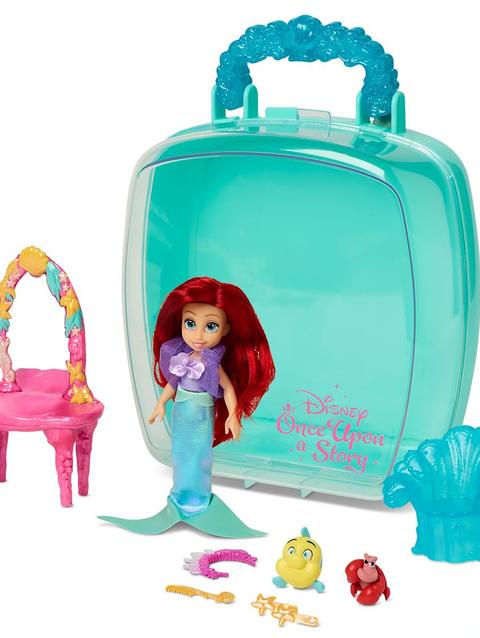 Ariel Disney Once Upon a Story Mini Doll Play Set – The Little Mermaid – 5''