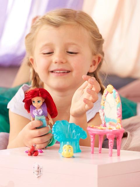 Ariel Disney Once Upon a Story Mini Doll Play Set – The Little Mermaid – 5''