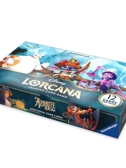 Disney Lorcana Trading Card Game by Ravensburger – Azurite Sea – Booster Tray