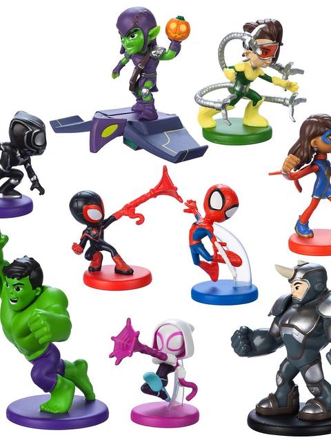 Spidey and His Amazing Friends Deluxe Figure Play Set